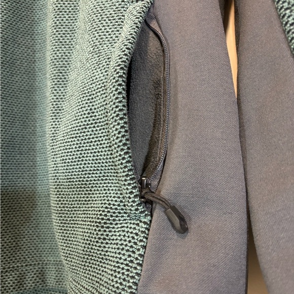 Mens Spyder Quarter Zip Hooded Jacket - Picture 7 of 13